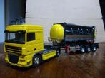Tekno DAF XF 105 met tanktrailer demo, Ophalen of Verzenden, Nieuw, Bus of Vrachtwagen, Tekno