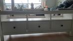 Wit tv meubel ikea, Huis en Inrichting, Ophalen, Overige materialen, Gebruikt, 100 tot 150 cm