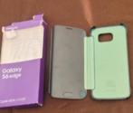 Orginele Samsung Galaxy s6 edge hoesje clear view cover, Ophalen of Verzenden, Zo goed als nieuw, Overige modellen, Frontje of Cover