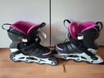 K2 Helena 90 Skeelers zgan rose/zwart - Maat 40, Ophalen, K2, Zo goed als nieuw, Inline skates 4 wielen