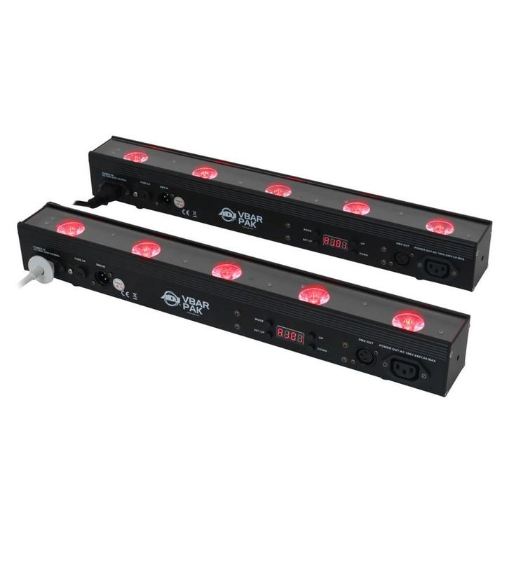 2x ADJ Vbar Pak LED Bar, Muziek en Instrumenten, Licht en Laser, Gebruikt, Licht, Kleur, Ophalen of Verzenden