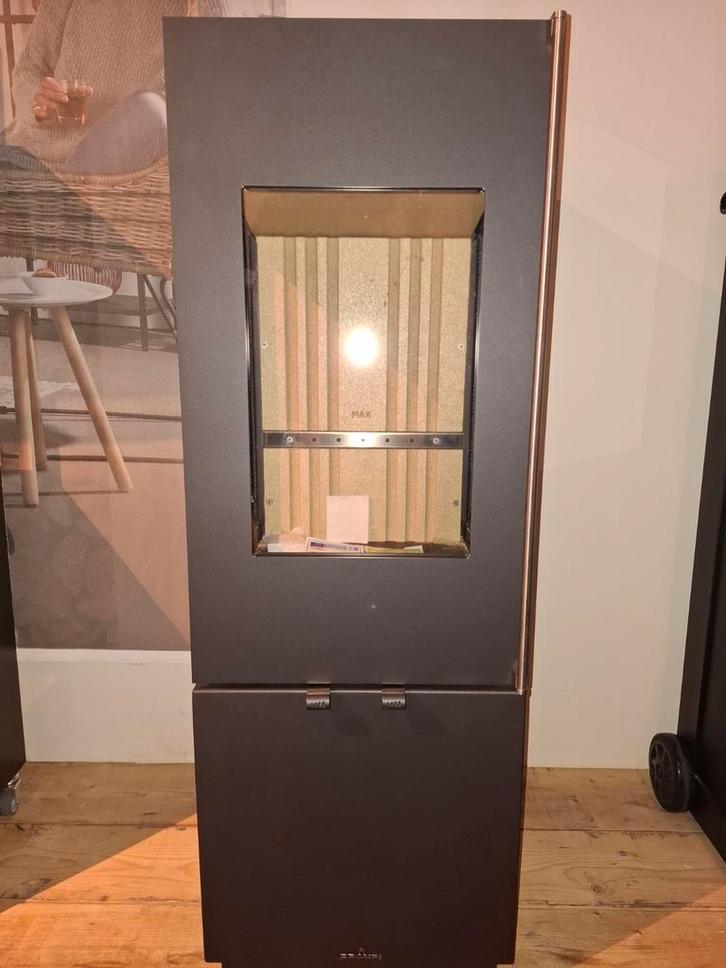 Moderne Houtkachel - Bronpi Bombay-3C, Huis en Inrichting, Kachels, Nieuw, Vrijstaand, Houtkachel, Hout, Ophalen