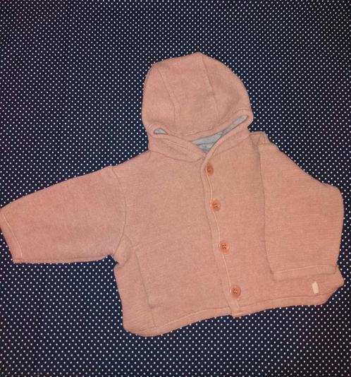 Mt 62/68 Disana jasje 100% gekookte wol oudroze, Kinderen en Baby's, Babykleding | Maat 62, Zo goed als nieuw, Meisje, Jasje, Ophalen of Verzenden