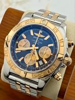 Breitling Chronomat 44 CB0110 Staal Goud Full-Set, Ophalen of Verzenden, Zo goed als nieuw, Goud, Breitling