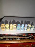 9 prachtige oude porseleinen fèves, apotheekpotten, Verzenden, Zo goed als nieuw, Overige typen