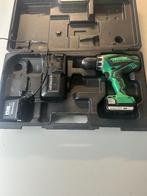 accuboor hitachi 14w, Ophalen, Gebruikt, Variabele snelheid, Boor- en Schroefmachine
