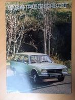 Peugeot 504 Break/Familiale brochure 1977, Peugeot, Zo goed als nieuw, Verzenden