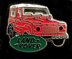 Land Rover Defender pin rood, Verzenden, Nieuw, Transport, Speldje of Pin