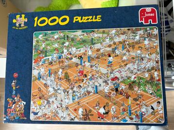 Jan van Haasteren puzzel ‘tennisbaan’ beschikbaar voor biedingen