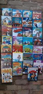 30 kinder dvds - dvd shrek - lassie - little pony - popeye, Overige genres, Alle leeftijden, Film, Zo goed als nieuw