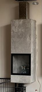 Twee hangende kasten met glas voor naast de TV, Ophalen, Gebruikt