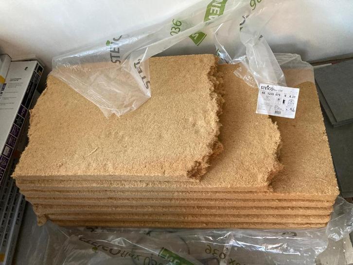 Steico Flex 036 houtvezel isolatie, Doe-het-zelf en Verbouw, Isolatie en Afdichting, Nieuw, Overige materialen, 4 tot 8 cm, Minder dan 5 m²