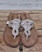 Lazamani - Prachtige leren teenslippers maat 36 - Nieuw, Kleding | Dames, Slippers, Overige kleuren, Ophalen of Verzenden, X