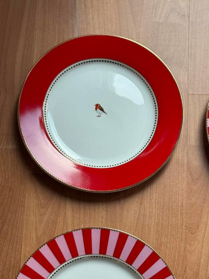 Pip Studio servies Love Birds 3 Diner borden 26.5 cm, Huis en Inrichting, Keuken | Servies, Gebruikt, Overige typen, Overige stijlen