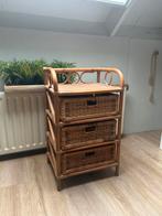 Rotan Ladekastje - Vintage Stijl, Huis en Inrichting, Ophalen, Overige materialen, Minder dan 50 cm, Gebruikt