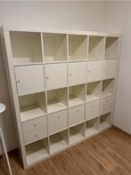 6x kallax DEUREN inc. Inzetten Ikea wit o.a. HOOGGLANS, Ophalen, Zo goed als nieuw, Vierkant, Hout