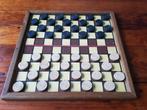 Vintage damspel, Hobby en Vrije tijd, Gezelschapsspellen | Bordspellen, Ophalen of Verzenden, Gebruikt