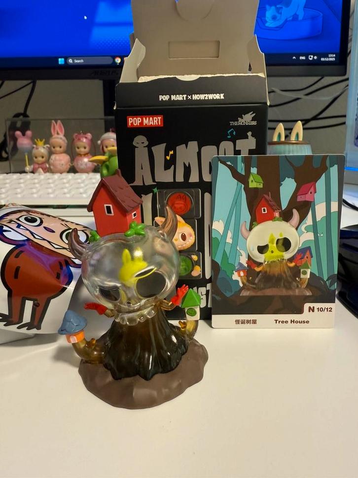 Pop Mart Labubu the Monsters Almost Hidden series Treehouse, Verzamelen, Poppetjes en Figuurtjes, Nieuw, Ophalen of Verzenden