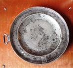 Engelse  tinnen warmwater bord ,, Antiek en Kunst, Ophalen of Verzenden