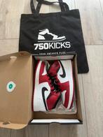 Nike Air Jordan 1 Mid Chicago Toe 2020 2.0 Rood Maat EU38 GS, Kleding | Dames, Nieuw, Jordan 1, Sneakers of Gympen, Verzenden