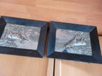 2 plaquettes, Antiek en Kunst, Ophalen