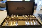 zilveren lepeltjes-10 stuks-HH in mooie cassette, Antiek en Kunst, Ophalen of Verzenden, Zilver