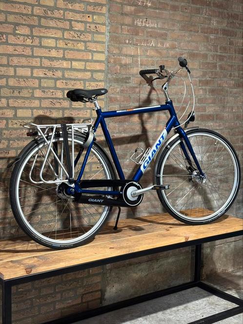Giant Brisbane herenfiets volledig opgeknapt, Fietsen en Brommers, Fietsen | Heren | Herenfietsen, Gebruikt, Giant, 57 tot 61 cm