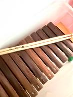 Marimba met twee sets stokken, boeken in doos, Ophalen of Verzenden, Zo goed als nieuw