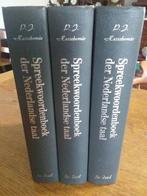 3 oude spreekwoordenboeken 1858-1861-1862, Ophalen, Gelezen, Overige uitgevers, Nederlands