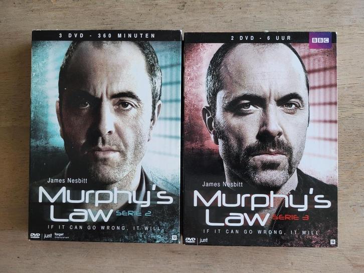 DVD Murphy's law seizoen 2 en 3 BBC, Cd's en Dvd's, Dvd's | Tv en Series, Zo goed als nieuw, Actie en Avontuur, Vanaf 16 jaar