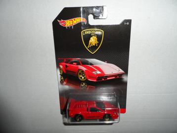 Hot Wheels - Lamborghini Countach LP500 - Metal Base -1:64 beschikbaar voor biedingen