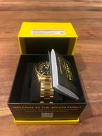 Gouden Invicta Polshorloge - Nieuwstaat, Overige merken, Staal, Polshorloge, Nieuw