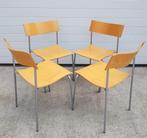 11 x Lammhults kantine stoelen vergaderstoelen hout, Huis en Inrichting, Ophalen of Verzenden, Zo goed als nieuw, Hout, Vijf, Zes of meer stoelen
