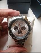 breitling Navitimer met stalen horloge band, Staal, Staal, Breitling, Polshorloge