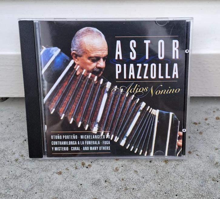 De beroemde CD van Astor Piazzolla Adios Nonino 💿🪗, Cd's en Dvd's, Cd's | Latin en Salsa, Zo goed als nieuw, Verzenden