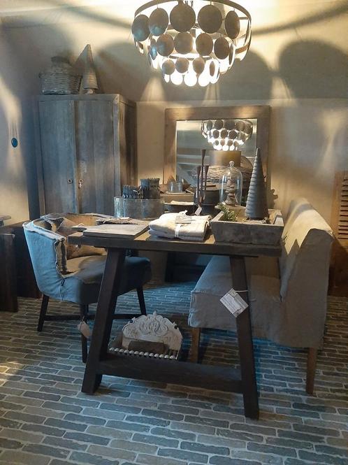 Be uniq eettafel Rustic, Huis en Inrichting, Tafels | Eettafels, Nieuw, 50 tot 100 cm, Vijf personen of meer, Rechthoekig, Ophalen