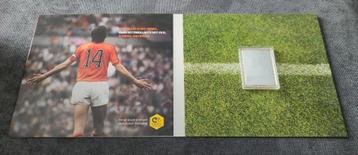zilveren postzegel johan cruijff beschikbaar voor biedingen