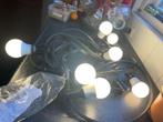 buitenlicht snoer 11 Lamp  10,6 mtr, Tuin en Terras, Buitenverlichting, Overige materialen, Minder dan 50 watt, Waterbestendig