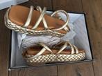 Dwrs Sandaal Cyprus Champagne/Goud 38 *~~nieuw~~*, Overige kleuren, Verzenden, Nieuw, Sandalen of Muiltjes