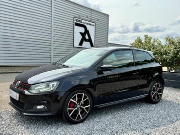 Volkswagen Polo 1.4 TSI GTI DSG Navi|Led|Cruis|Clima Zwart beschikbaar voor biedingen