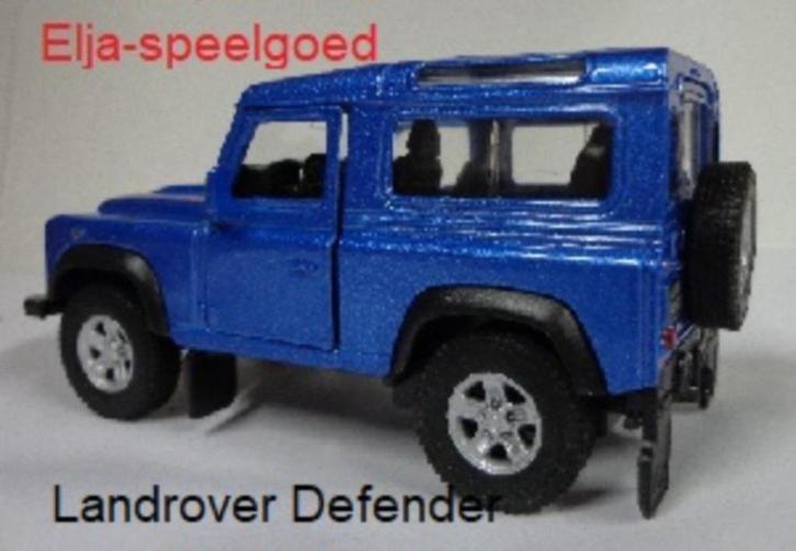 Modelauto 1:32 Land Rover DEFENDER schaalmodelauto in Doos, Hobby en Vrije tijd, Modelauto's | 1:32, Nieuw, Auto, Overige merken