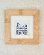 Ets Hotel New York Rotterdam 10x10 cm, handgemaakt, Minder dan 50 cm, Oorspronkelijke maker, Nieuw, Ophalen of Verzenden