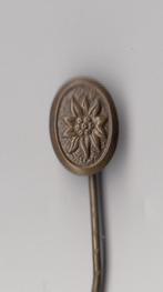 Oostenrijk Edelweiss bloem speldje, Verzamelen, Speldjes, Pins en Buttons, Gebruikt, Niet vindbaar, Niet vindbaar, Speldje of Pin