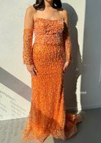 Jurk oranje maat 38/40 gala jurk avondjurk feestjurk, Kleding | Dames, Jurken, Nieuw, Oranje, Onder de knie, Ophalen