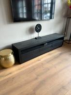 Richmond oakura tv meubel zwart, Ophalen, 150 tot 200 cm, Zo goed als nieuw, Minder dan 100 cm