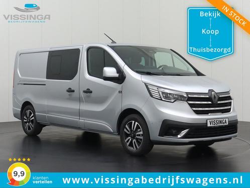 Renault Trafic L2H1 170 pk Automaat Dubbel Cabine Extra Luxe, Auto's, Bestelauto's, Bedrijf, Te koop, ABS, Achteruitrijcamera