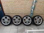 Audi A3 (8V) 18 inch velgen met Continental zomerbanden, Ophalen, 18 inch, Banden en Velgen, Personenwagen