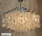 super aanbieding ! 3 jarig bestaan capiz schelpen lampen, Huis en Inrichting, Lampen | Hanglampen, Baak, Ophalen of Verzenden