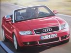 Audi A4 Cabrio 2005 Brochure, Verzenden, Zo goed als nieuw, Audi
