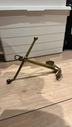 Antiek messing anker paperpress, Ophalen of Verzenden
